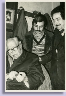 Aydın Aliustaoğlu ve Hattat Hamid Aytaç