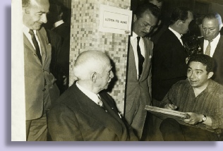 Aydın Aliustaoğlu ve İsmet İnönü